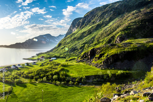 Perfect valley and fjord