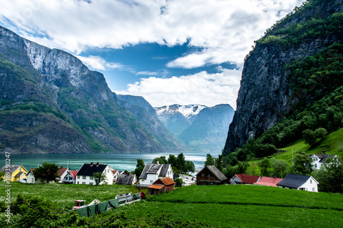 Obraz na płótnie Norway grand fjord w salonie