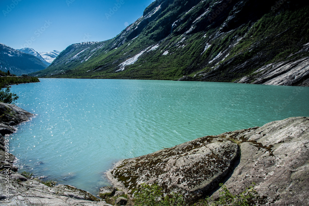 Glacial water