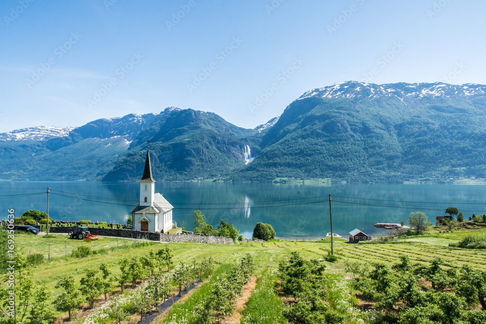 Church by Fjord