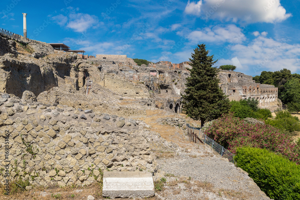 Pompeii city in Italy