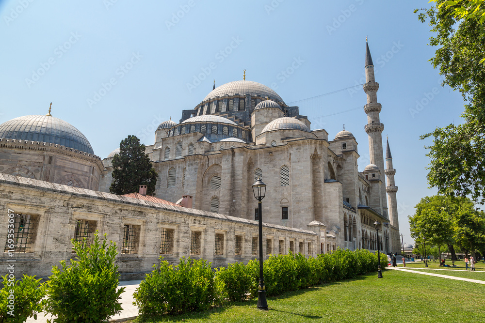 Obraz premium Suleymaniye Mosque in Istanbul
