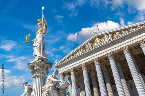 Photography Austrian Parliament in Vienna