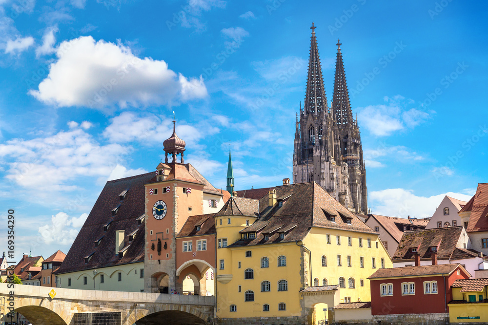 Fototapeta premium Regensburg Cathedral, Germany