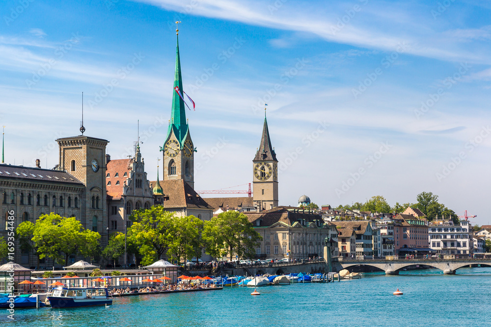 Historical part of Zurich Historical part of Zurich