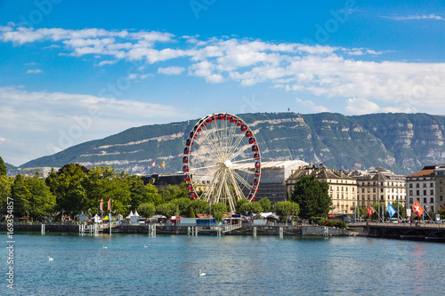 Ferris wheel in Geneva