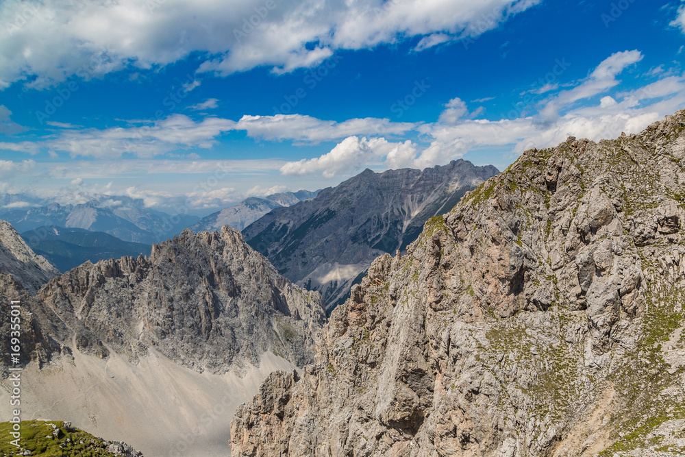 High mountain in Alps