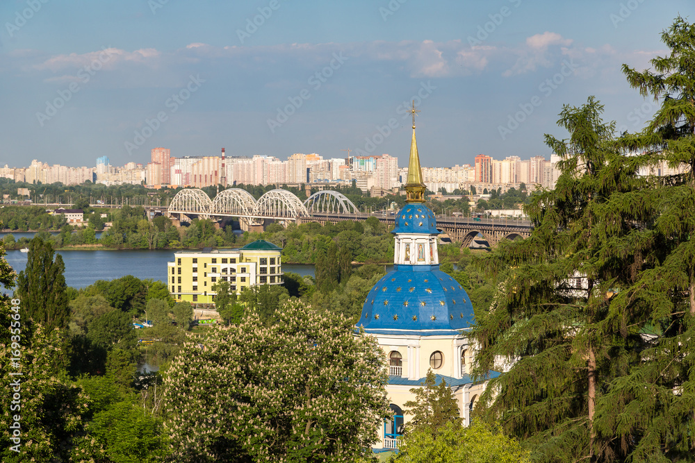 Kiev and Vydubychi Monastery