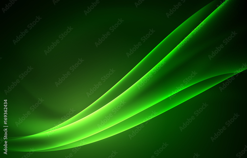 Vector polar lights concept background Vector polar lights concept background