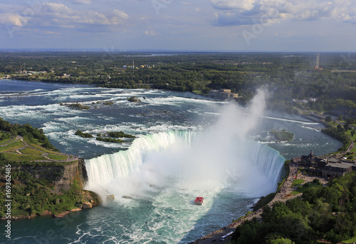 Niagara Falls, aerial view, Canada