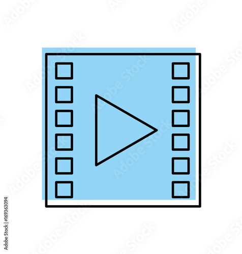 tape media player isolated icon vector illustration design