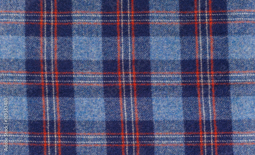 Wool plaid plaid in Scottish style