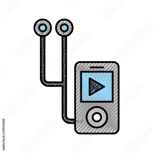 music media player isolated icon vector illustration design
