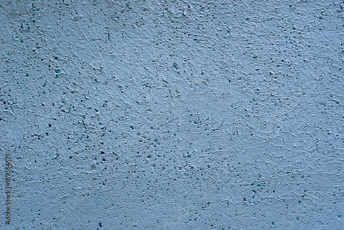 blue painted wall texture background - detail of graffiti