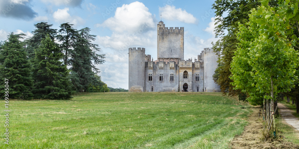 The castle of Roquetaillade, near Bordeaux, in the south west of France The castle of Roquetaillade, near Bordeaux, in the south west of France