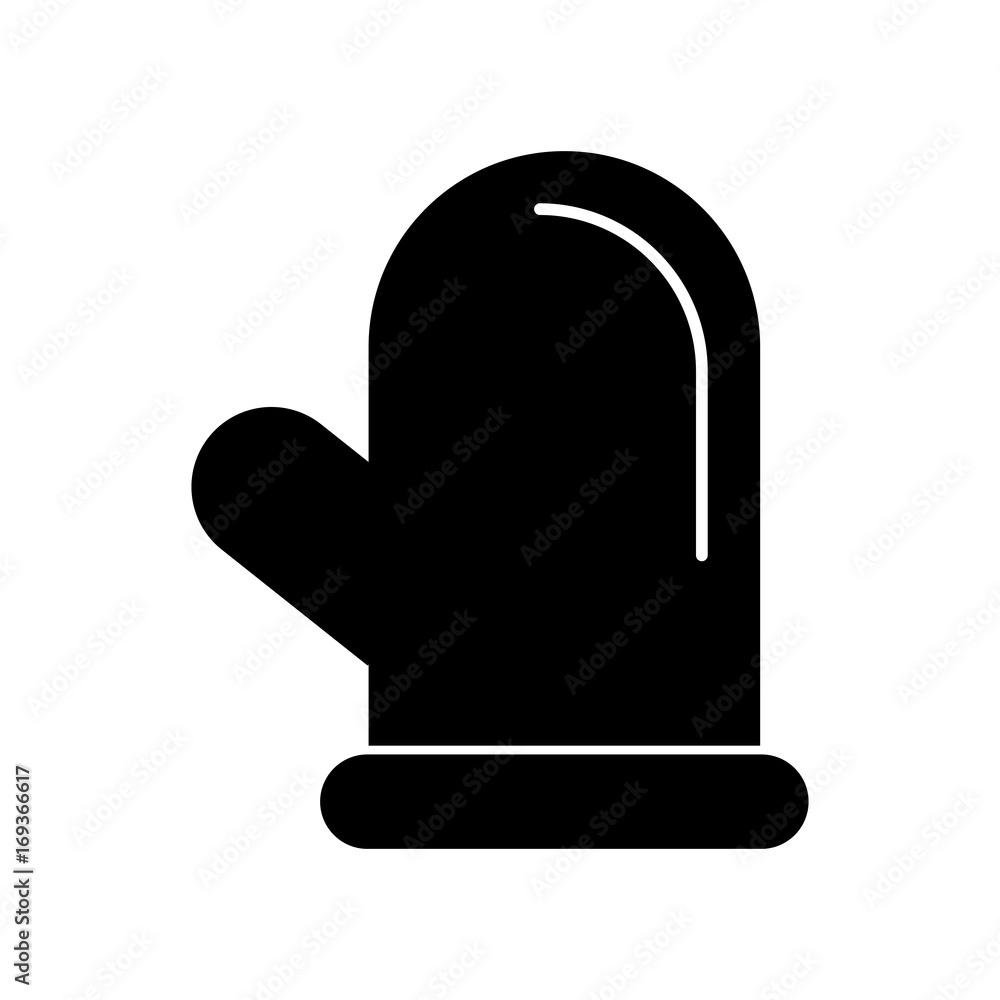 christmas glove isolated icon vector illustration design christmas glove isolated icon vector illustration design