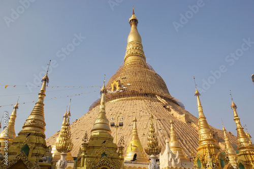 Shwedagon Pagoda  Yangon  Myanmar