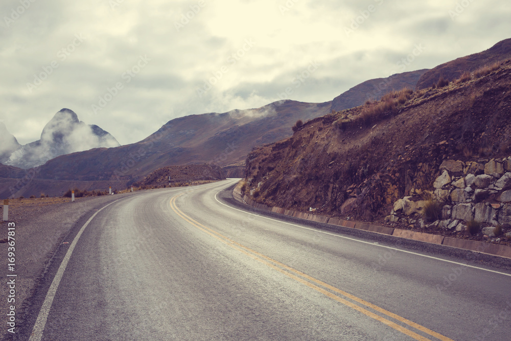 Road in mountains