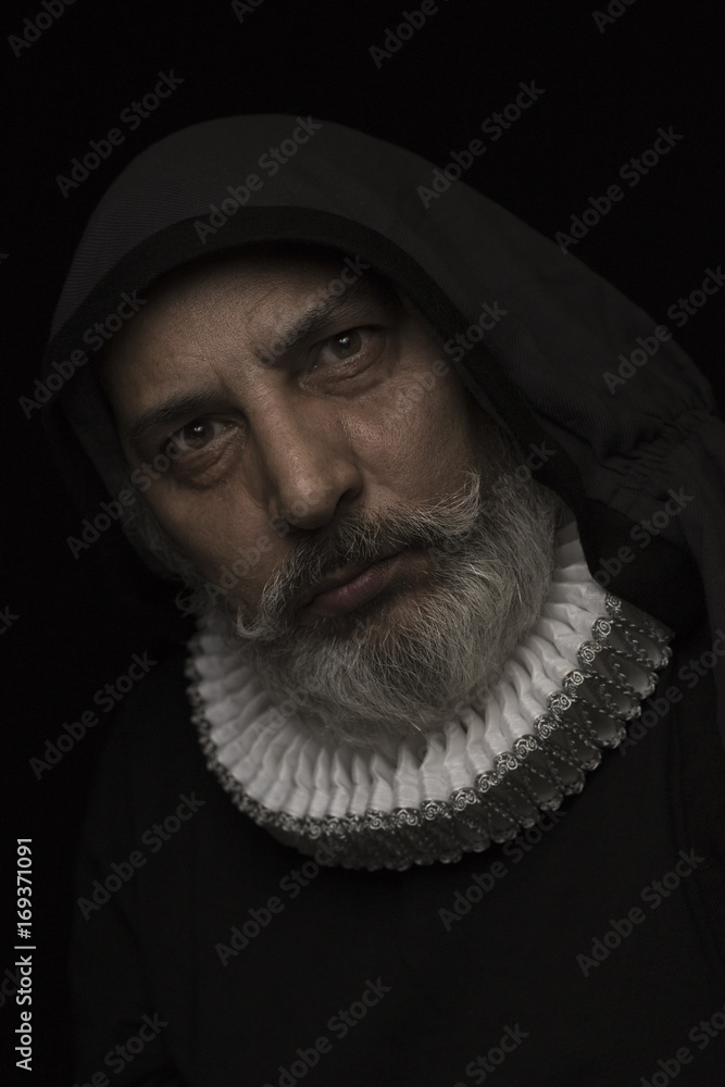 portrait in medieval style portrait in medieval style