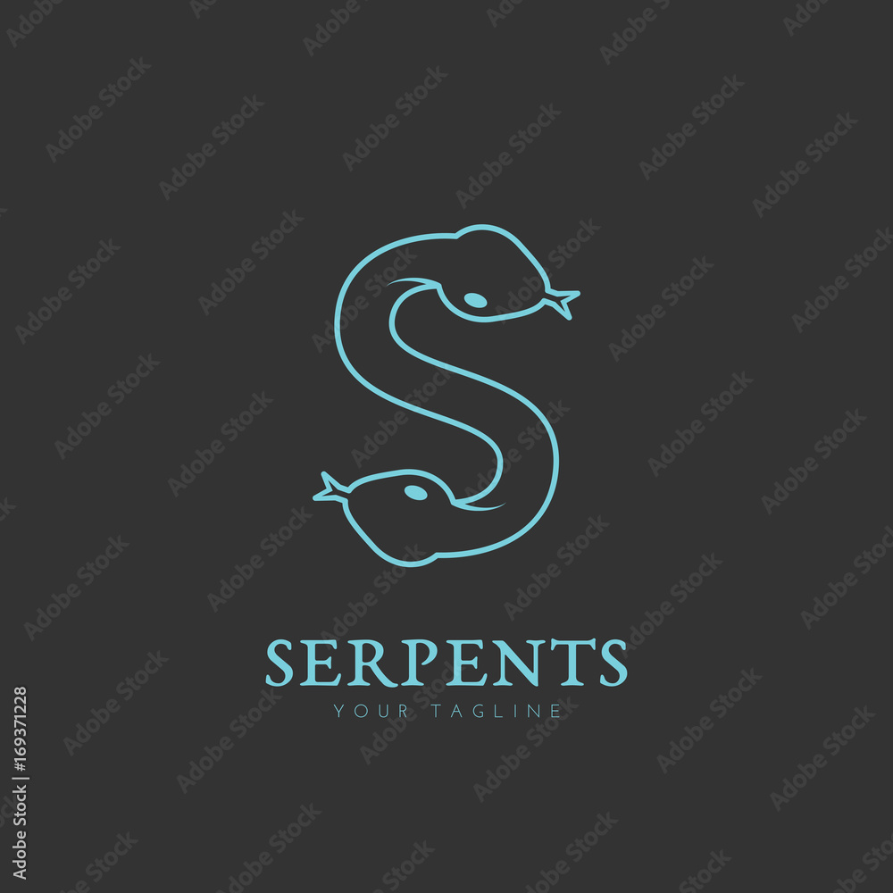 Serpents logo Serpents logo