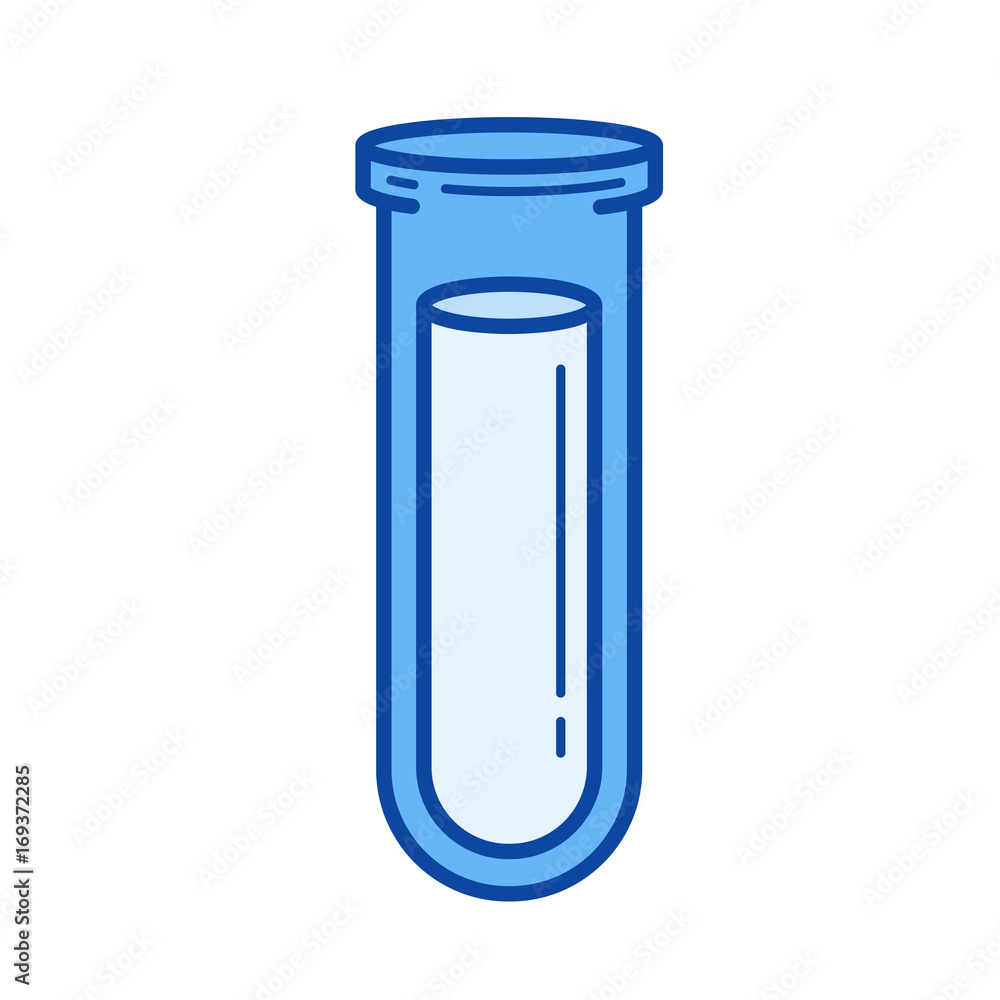 Laboratory sample vector line icon isolated on white background. Laboratory sample line icon for infographic, website or app. Blue icon designed on a grid system. Laboratory sample vector line icon isolated on white background. Laboratory sample line icon for infographic, website or app. Blue icon designed on a grid system.