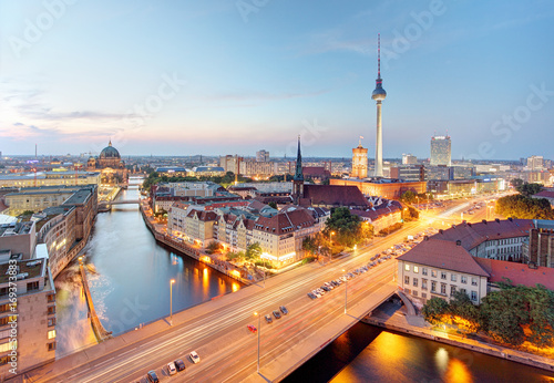 Germany, Berlin cityscape