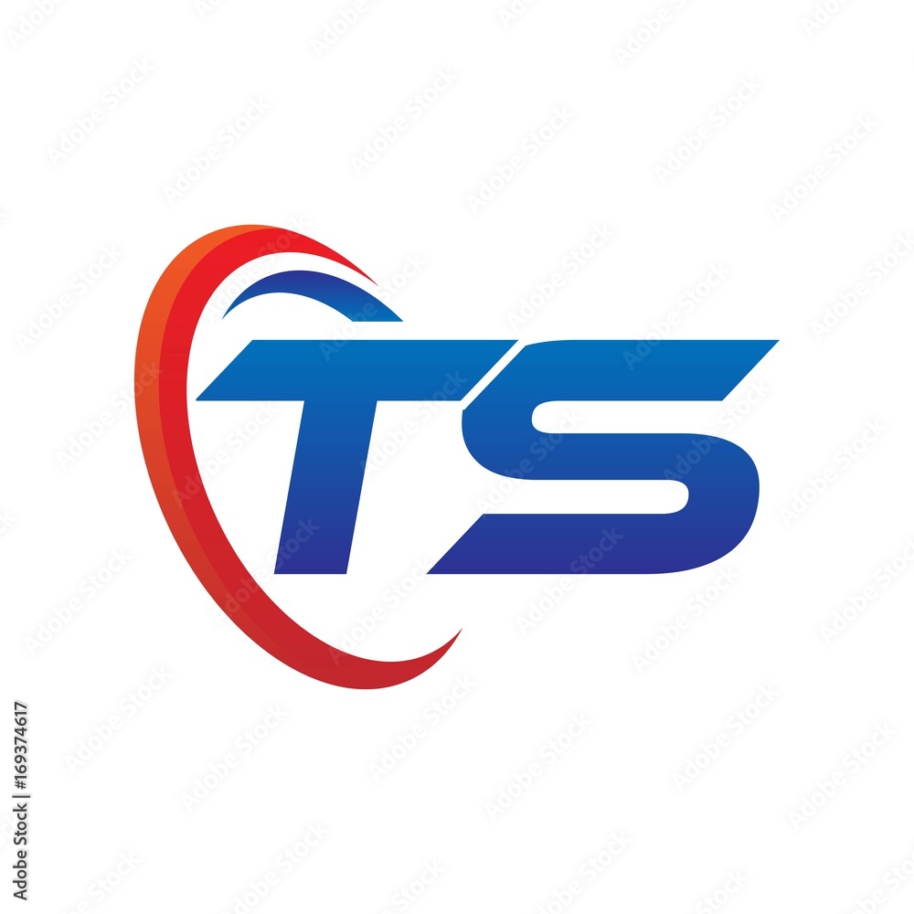 modern dynamic vector initial letters logo ta with circle swoosh red blue modern dynamic vector initial letters logo ta with circle swoosh red blue