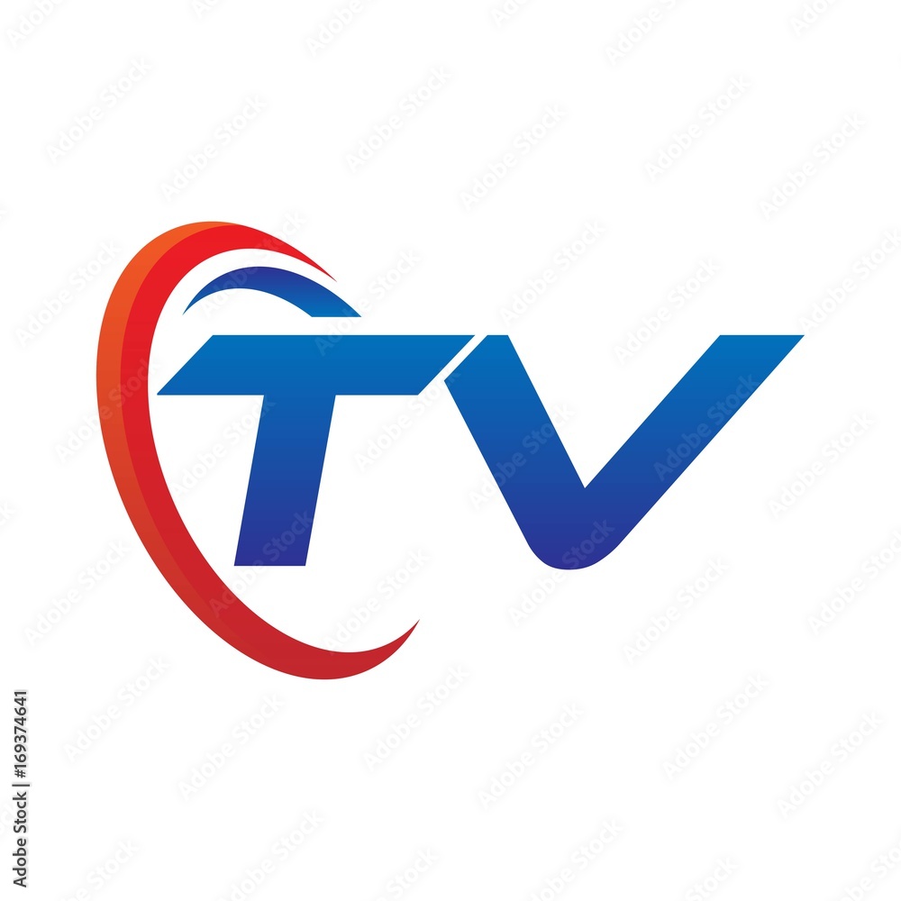 modern dynamic vector initial letters logo ta with circle swoosh red blue modern dynamic vector initial letters logo ta with circle swoosh red blue