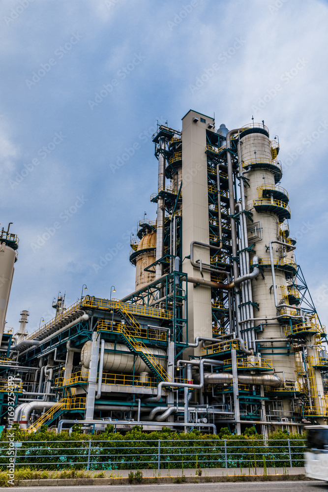 Obraz premium modern factory building.