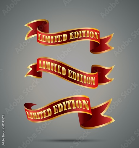 Set of ribbons limited edition