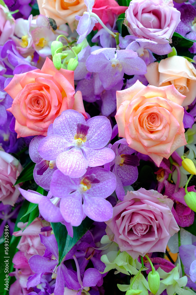 Fototapeta premium colorful flower bouquet