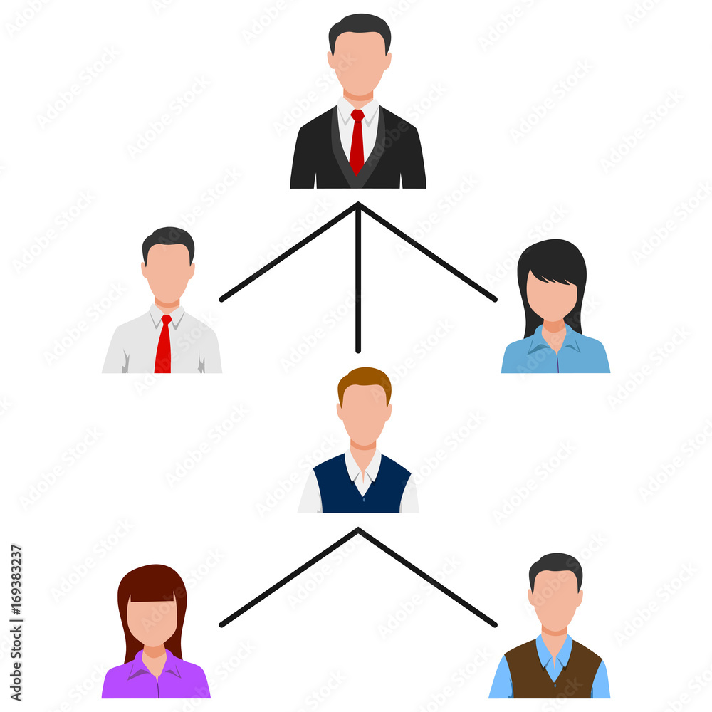 business communication connection network concept. vector illustration