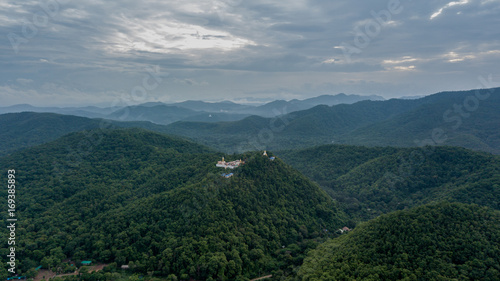 Temple on mountain