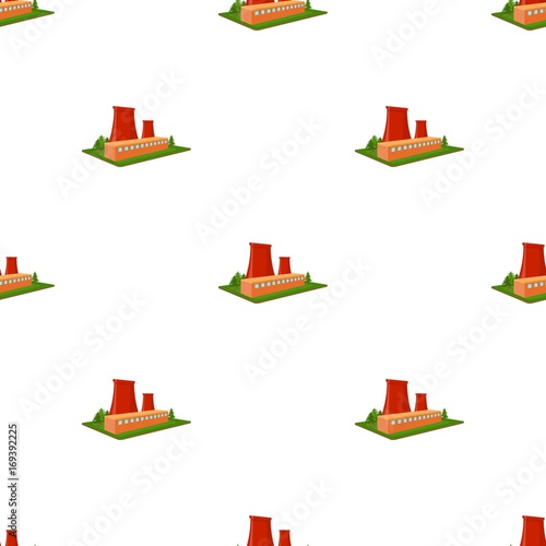 Metallurgical plant. Factory and industry single icon in cartoon style isometric vector symbol stock illustration web.