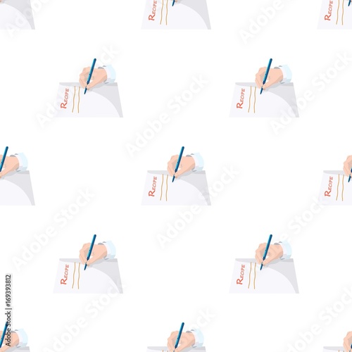 The doctor prescribes the prescription. Medicine single icon in cartoon style vector symbol stock illustration web.