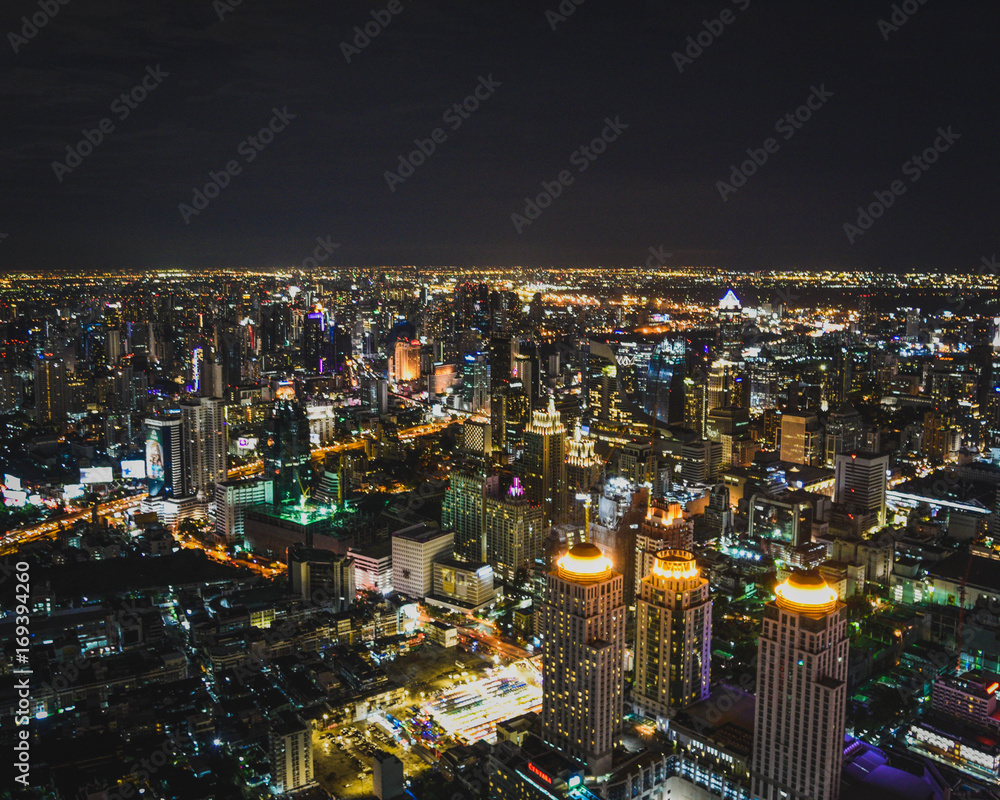 Fototapeta premium Bangkok at night
