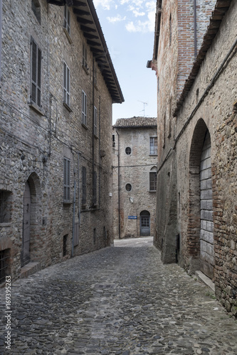 Fototapeta Naklejka Na Ścianę i Meble -  Castell'Arquato (Piacenza, Italy), historic city