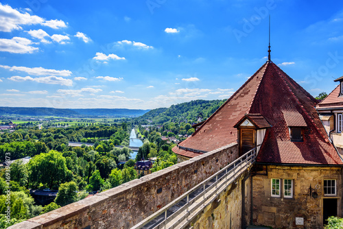 Wallpaper Mural Neckar Fluss Tübingen Stadt Panorama Torontodigital.ca