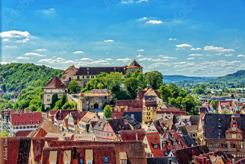 Wallpaper Mural Schloss  Hohentübingen Fachwerkhaus Tübingen Stadt Torontodigital.ca