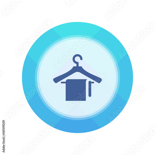 Paper Flat Cirlce Button