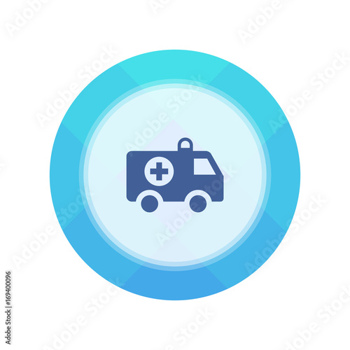 Paper Flat Cirlce Button