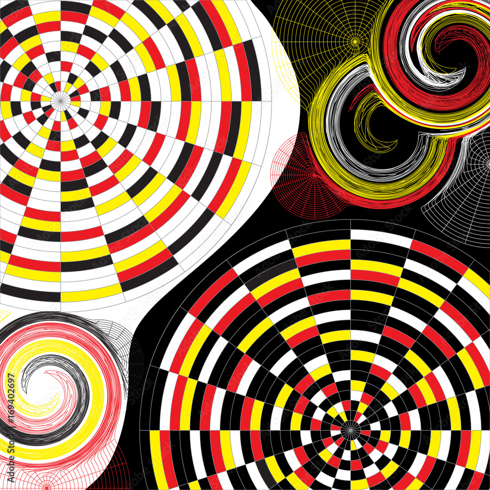 Abstract geometric background. Abstract geometric background.