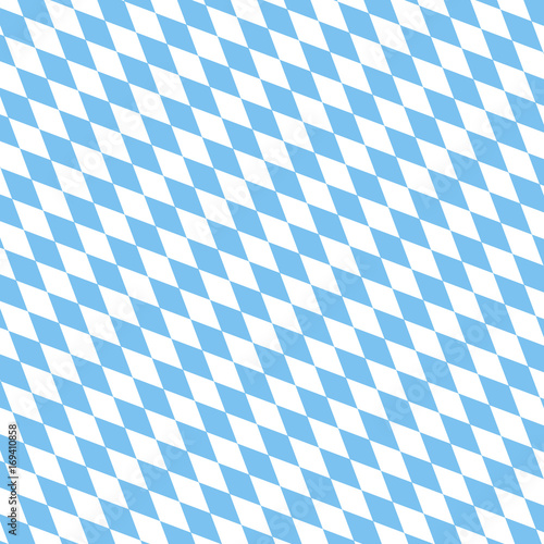 Bayern pattern background. Traditional German Oktoberfest bier festival. Vector lettering illustration
