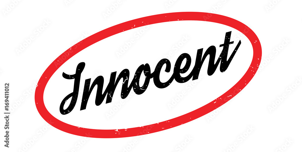 Innocent rubber stamp. Grunge design with dust scratches. Effects can be easily removed for a clean, crisp look. Color is easily changed. Innocent rubber stamp. Grunge design with dust scratches. Effects can be easily removed for a clean, crisp look. Color is easily changed.