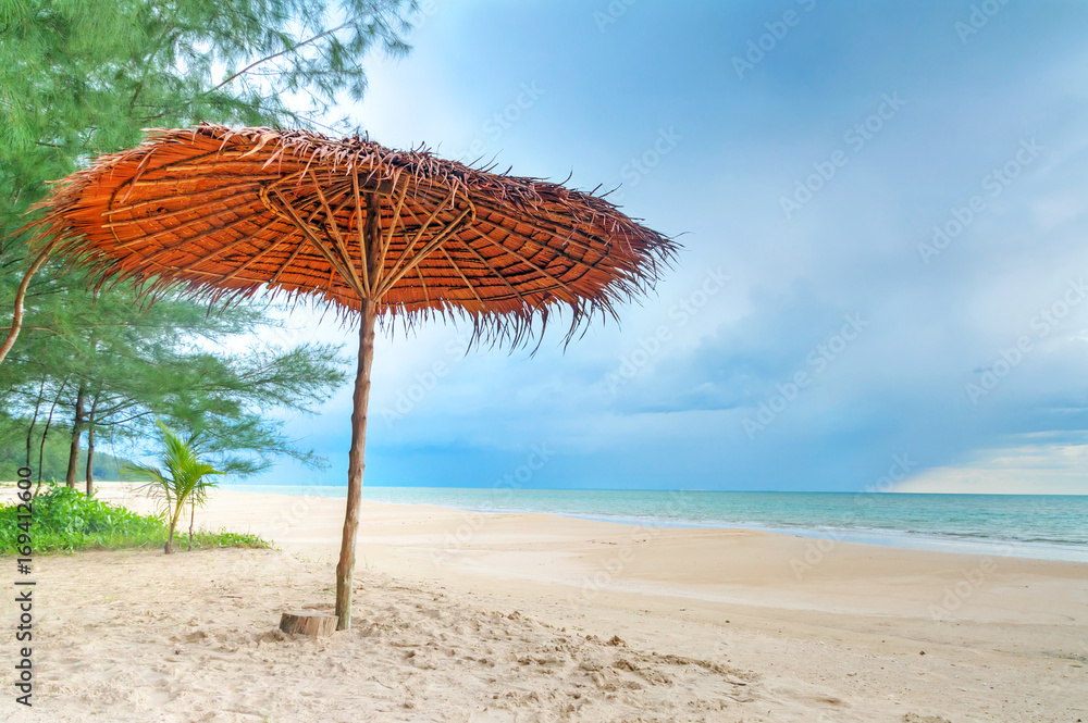 Beautiful tropical beach in Thailand
