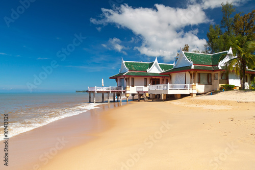 Asian resort with tropical beach in Thailand © kwiatek7