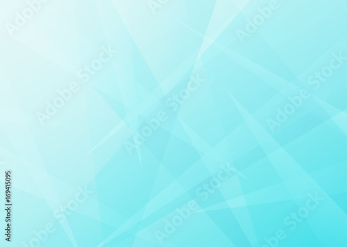 Aqua low poly vector background