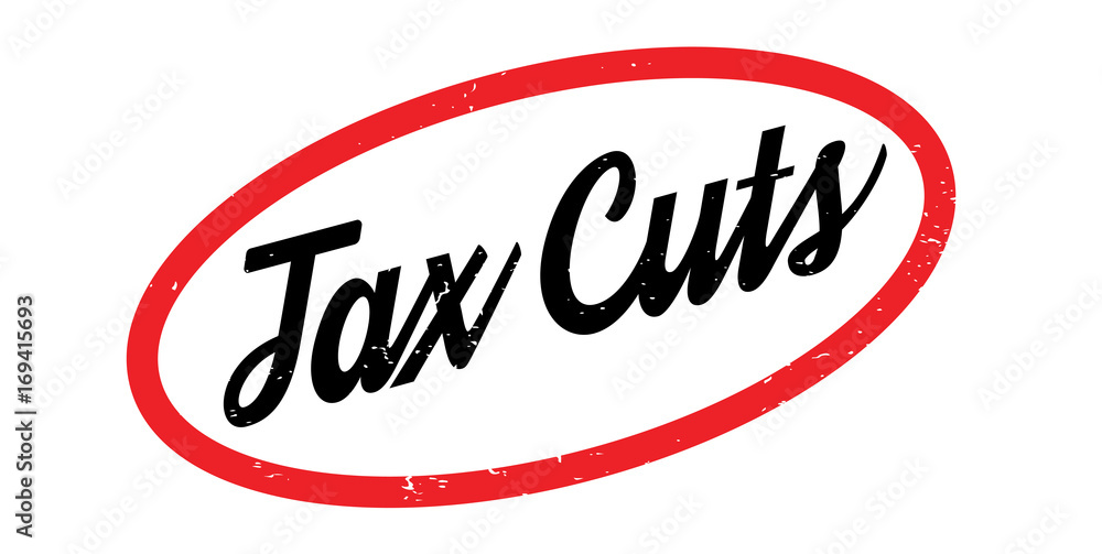 Tax Cuts rubber stamp. Grunge design with dust scratches. Effects can be easily removed for a clean, crisp look. Color is easily changed. Tax Cuts rubber stamp. Grunge design with dust scratches. Effects can be easily removed for a clean, crisp look. Color is easily changed.