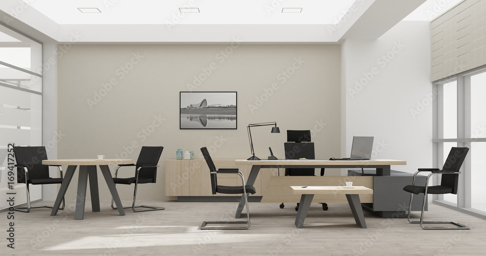VIP office furniture 3D rendering Stock Illustration | Adobe Stock