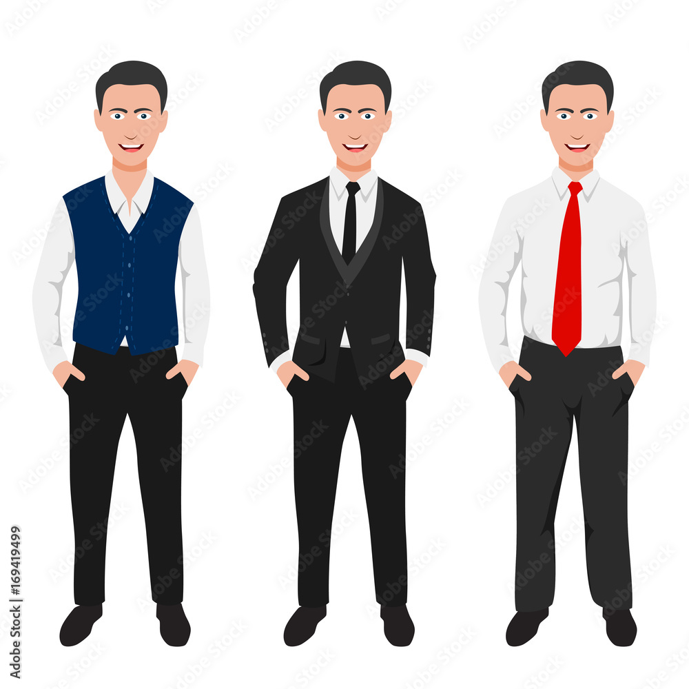Business People teamwork ,cartoon character. Vector illustration 
